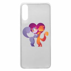 Чохол для Samsung A70 Парочка. Котики