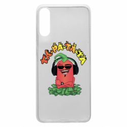 Чехол для Samsung A70 Перец Эдисон и доллары - PrintSalon