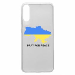 Чехол для Samsung A70 Pray for peace - PrintSalon