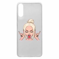 Чехол для Samsung A70 Punk Girl - PrintSalon