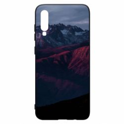 Чохол для Samsung A70 Red mountains - PrintSalon