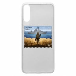 Чехол для Samsung A70 русский корабль иди на@ - PrintSalon