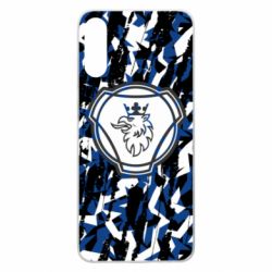 Чохол для Samsung A70 Scania logo and grunge - PrintSalon