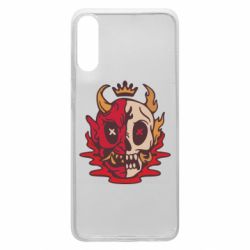 Чехол для Samsung A70 Skull face - PrintSalon