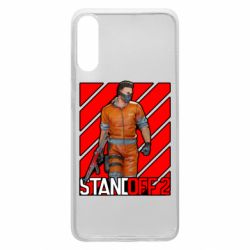 Чехол для Samsung A70 Standoff 2 Red Logo - PrintSalon