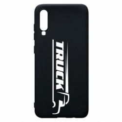 Чехол для Samsung A70 Truck simple art - PrintSalon