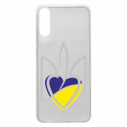 Чехол для Samsung A70 Ukrainian heart - PrintSalon