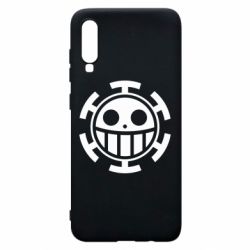 Чехол для Samsung A70 Ван Пис флаг Трафальгара - PrintSalon