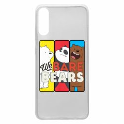 Чехол для Samsung A70 We bare bears collage - PrintSalon