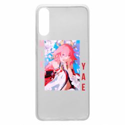 Чехол для Samsung A70 Yae Miko art - PrintSalon