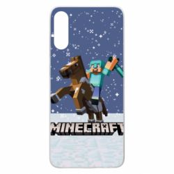 Чохол для Samsung A70 Зимовий Майнкрафт - PrintSalon