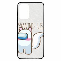 Чохол для Samsung A72 5G Among us cute cat - PrintSalon