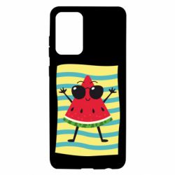 Чехол для Samsung A72 5G Арбуз на пляже - PrintSalon