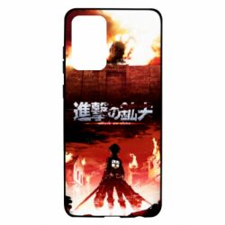 Чехол для Samsung A72 5G Attack of the Titans - PrintSalon
