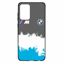Чехол для Samsung A72 5G BMW logo and gray background - PrintSalon