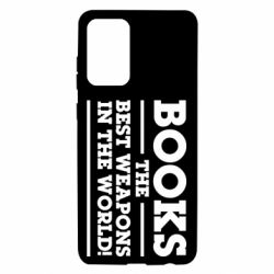 Чехол для Samsung A72 5G Books the best weapons in the world - PrintSalon