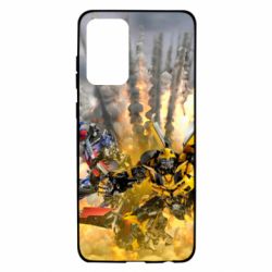 Чохол для Samsung A72 5G Bumblebee and Optimus Prime - PrintSalon