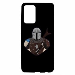 Чехол для Samsung A72 5G Bust of Mandalorian - PrintSalon