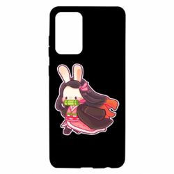 Чехол для Samsung A72 5G Chibi Bunny Kamado Nezuko - PrintSalon