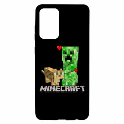 Чехол для Samsung A72 5G Creeper and Cat - PrintSalon