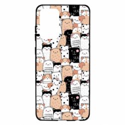 Чохол для Samsung A72 5G Cute dogs pattern - PrintSalon