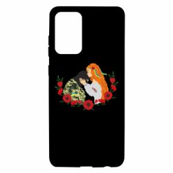 Чохол для Samsung A72 5G Дівчина цілує солдата - PrintSalon