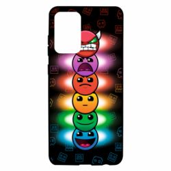 Чохол для Samsung A72 5G Geometry Dash Levels - PrintSalon