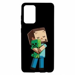 Чохол для Samsung A72 5G Heroes from Minecraft - PrintSalon
