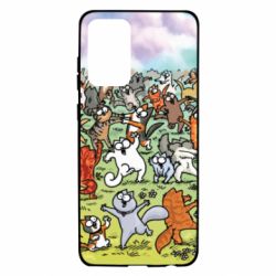 Чохол для Samsung A72 5G Коти танцюють - PrintSalon