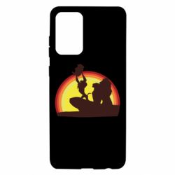 Чохол для Samsung A72 5G Lion king silhouette - PrintSalon