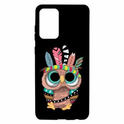 Чехол для Samsung A72 5G Little owl with feathers - PrintSalon