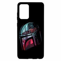 Чехол для Samsung A72 5G Mandalorian Helmet profil - PrintSalon