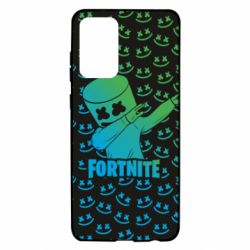 Чехол для Samsung A72 5G Marshmello Fortnite Dab Neon - PrintSalon