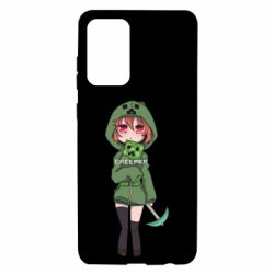 Чехол для Samsung A72 5G Minecraft anime - PrintSalon