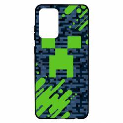 Чехол для Samsung A72 5G Minecraft Creeper - PrintSalon