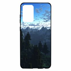 Чехол для Samsung A72 5G Minecraft nature - PrintSalon