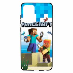 Чехол для Samsung A72 5G Minecraft summer - PrintSalon