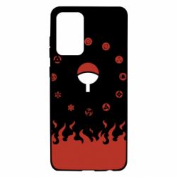Чехол для Samsung A72 5G Naruto Sasuke Uchiha Sharingan - PrintSalon