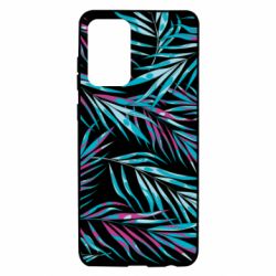 Чохол для Samsung A72 5G Neon Palm Leaves - PrintSalon