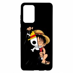 Чехол для Samsung A72 5G One piece chibi Luffy - PrintSalon