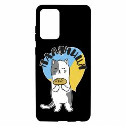 Чехол для Samsung A72 5G Паляниця, кот - PrintSalon