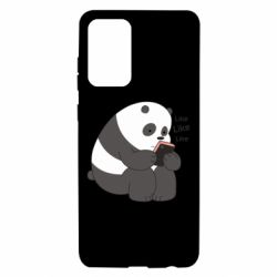 Чехол для Samsung A72 5G Панда лайк - PrintSalon