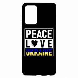 Чехол для Samsung A72 5G PEACE LOVE UKRAINE - PrintSalon