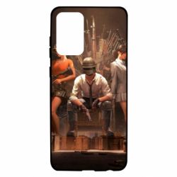 Чехол для Samsung A72 5G Pubg on the throne - PrintSalon