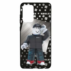 Чехол для Samsung A72 5G Roblox And Metal Logo