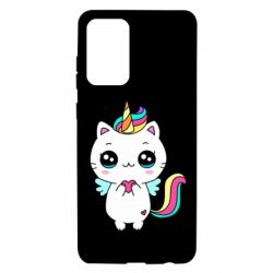 Чехол для Samsung A72 5G The cat is unicorn - PrintSalon