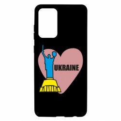 Чехол для Samsung A72 5G Ukraine in heart - PrintSalon