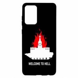 Чехол для Samsung A72 5G Welcome to Hell - PrintSalon