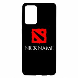 Чехол для Samsung A72 5G Your nickname Dota2 - PrintSalon