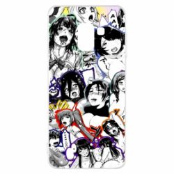 Чохол для Samsung A8 2018 Ahegao anime characters manga - PrintSalon